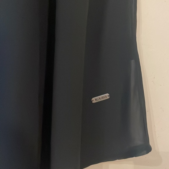 Kazo Black Sheer Double Spaghetti Strap Beaded Back Tank Top Size XXS - Picture 9 of 14